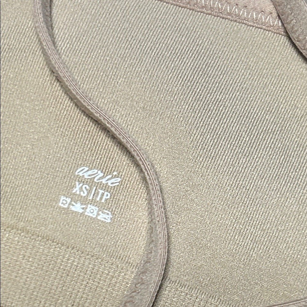 Aerie Cream Ribbed Bralette